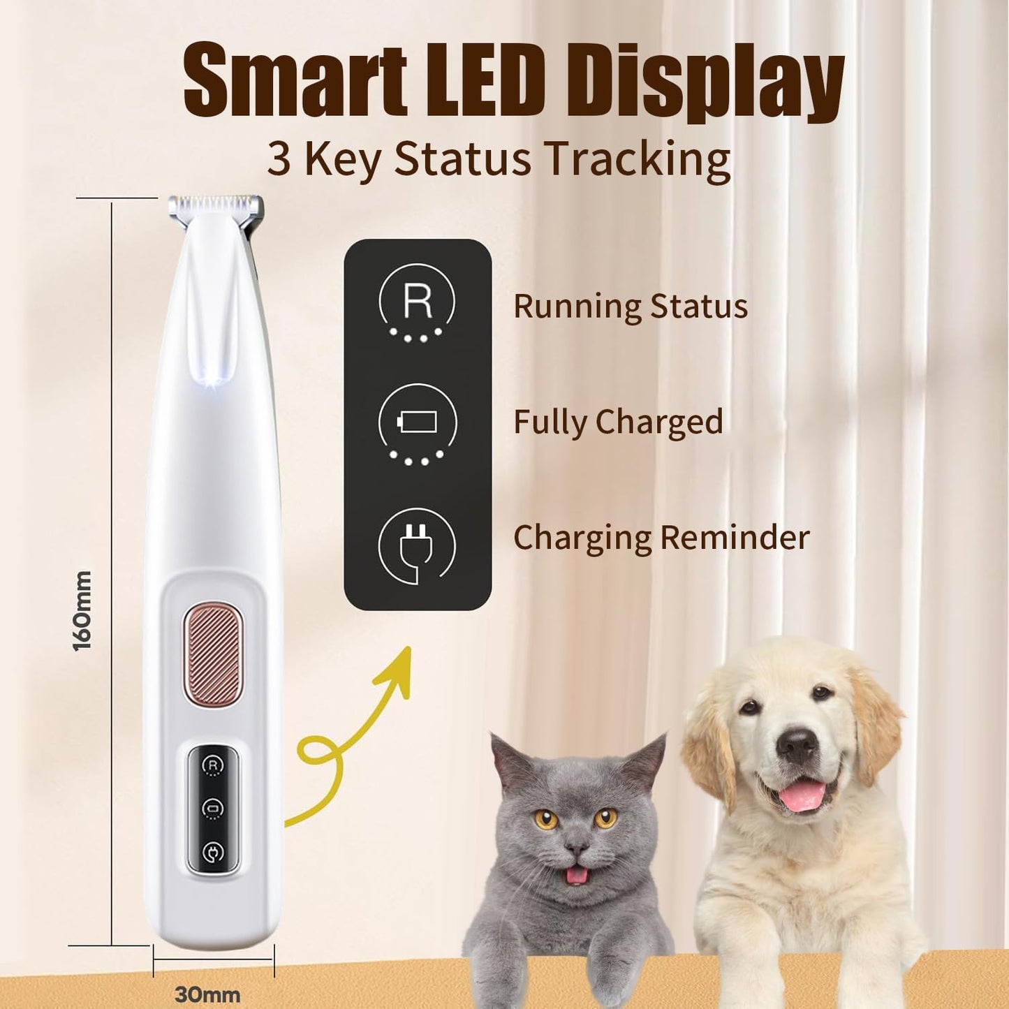 ZaraaTraders Dog Paw Trimmer