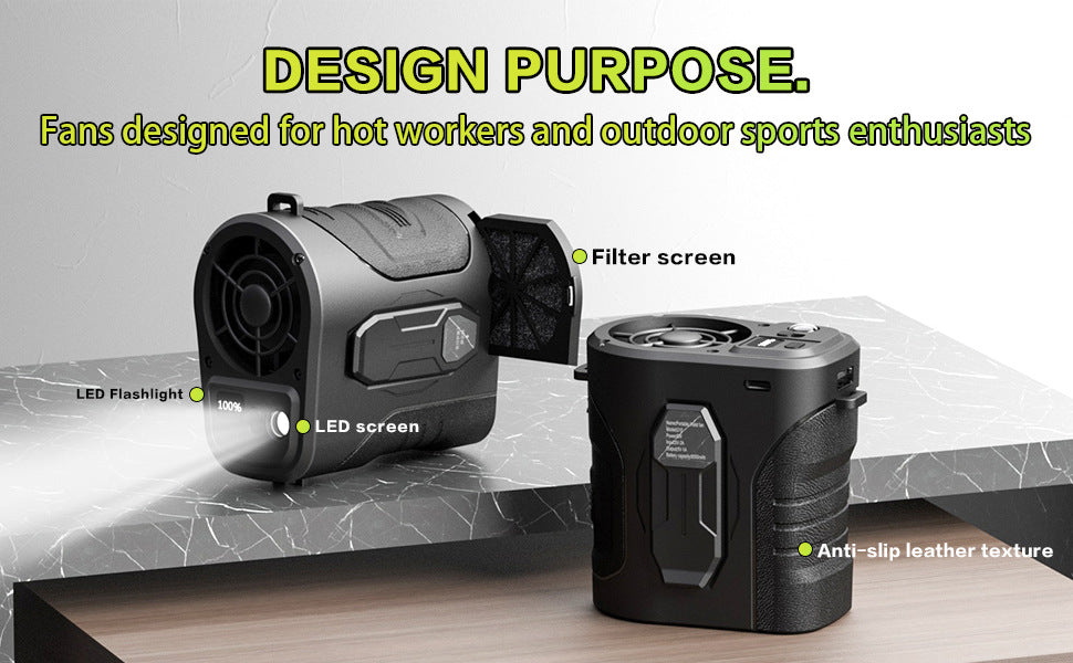 ZaraaTraders Portable Waist Fan