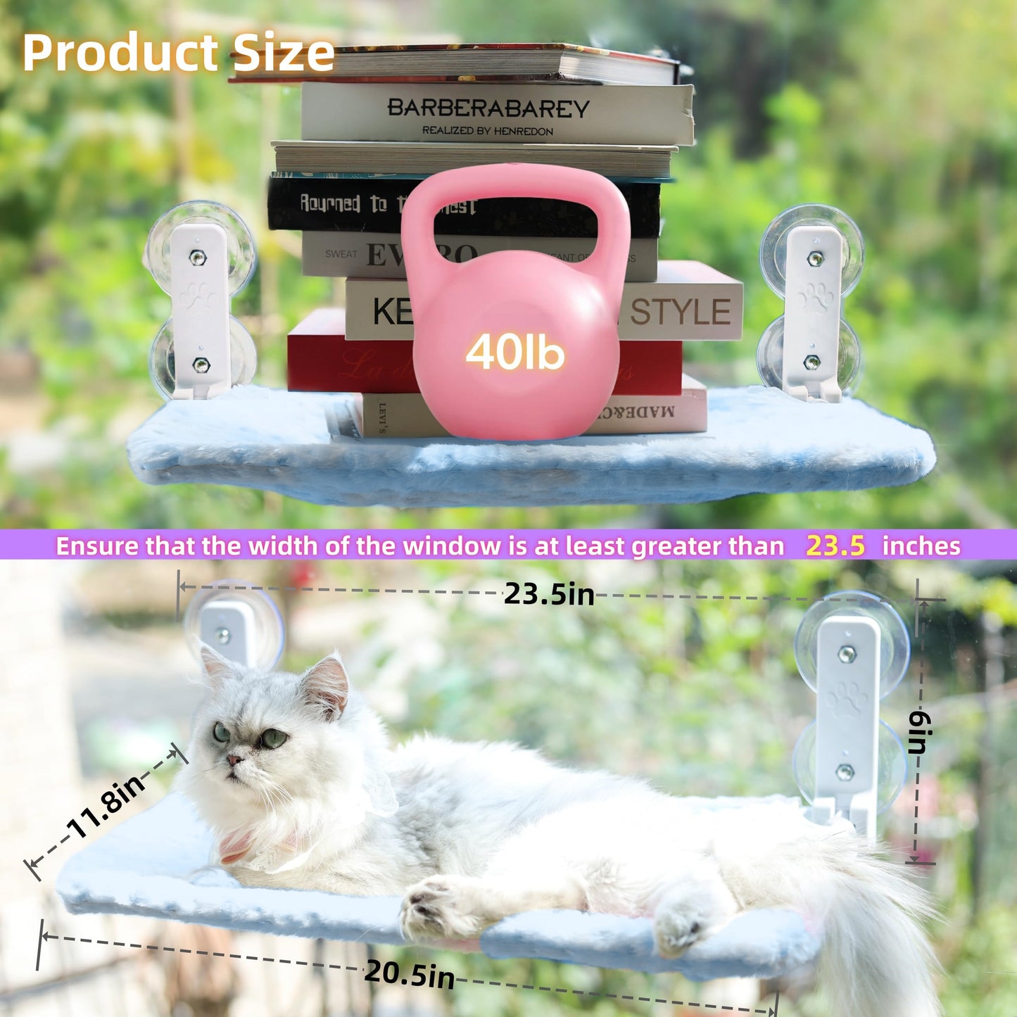 ZaraaTraders Cat Hammock Bed