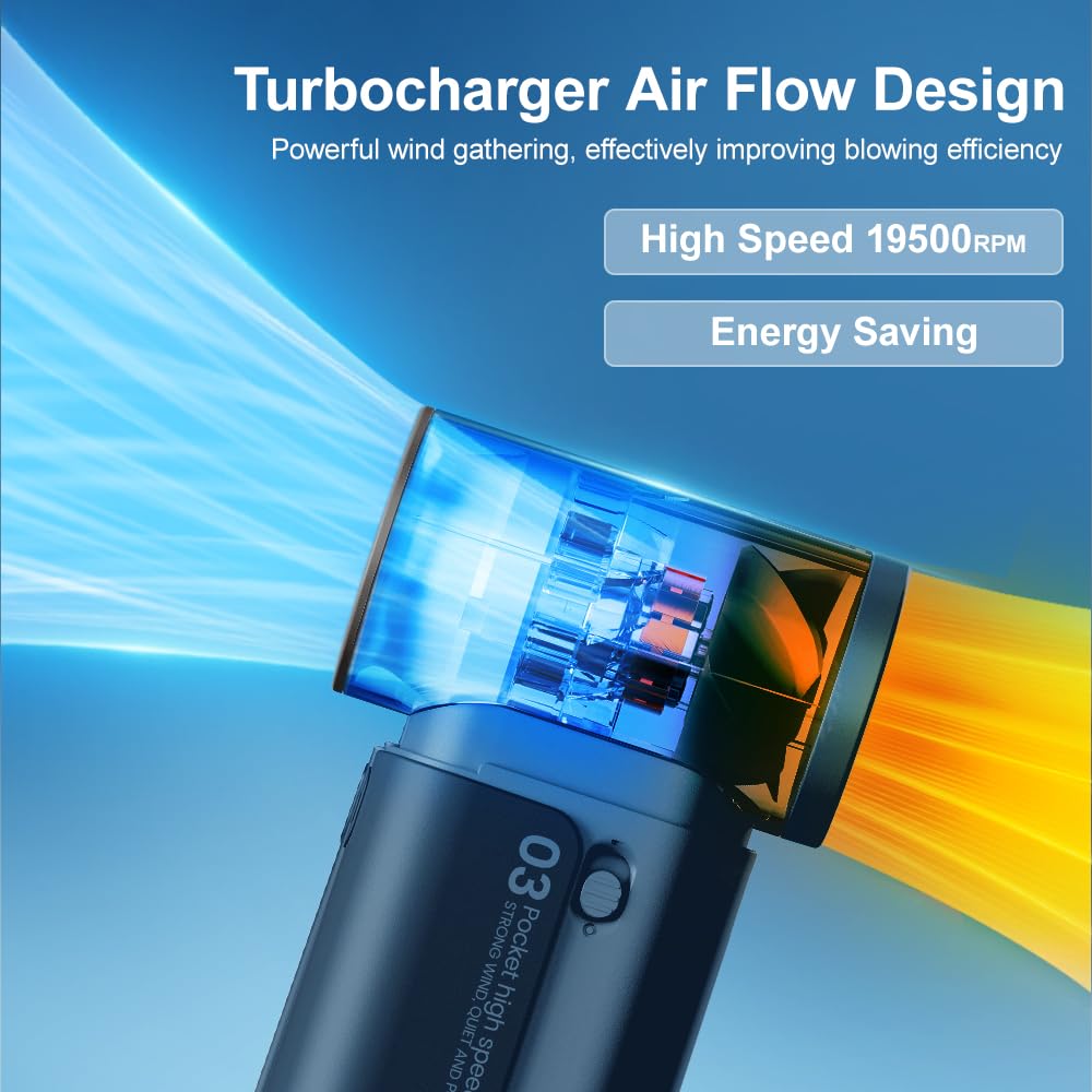 ZaraaTraders 2025 Ultra Power Handheld Fan