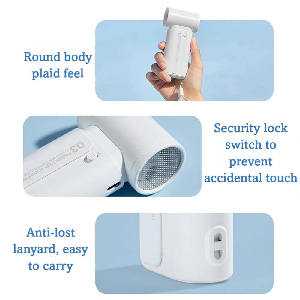 ZaraaTraders 2025 Ultra Power Handheld Fan