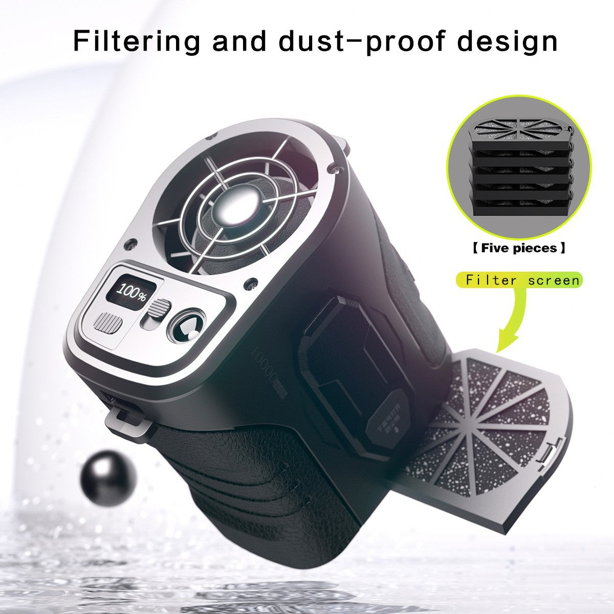 ZaraaTraders Portable Waist Fan