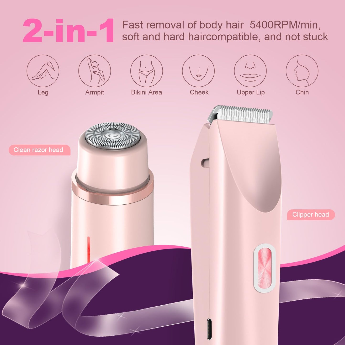ZaraaTraders 2025 New Bikini Trimmer for Women