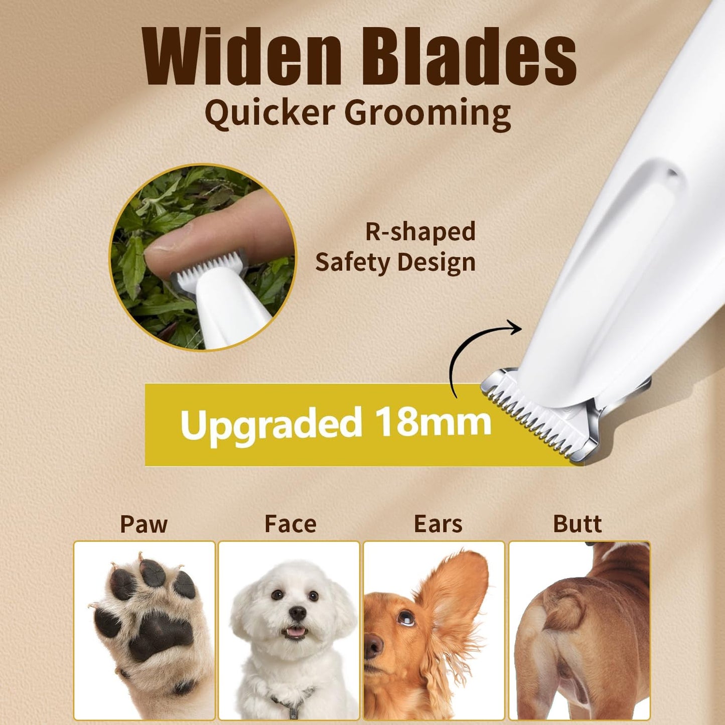 ZaraaTraders Dog Paw Trimmer