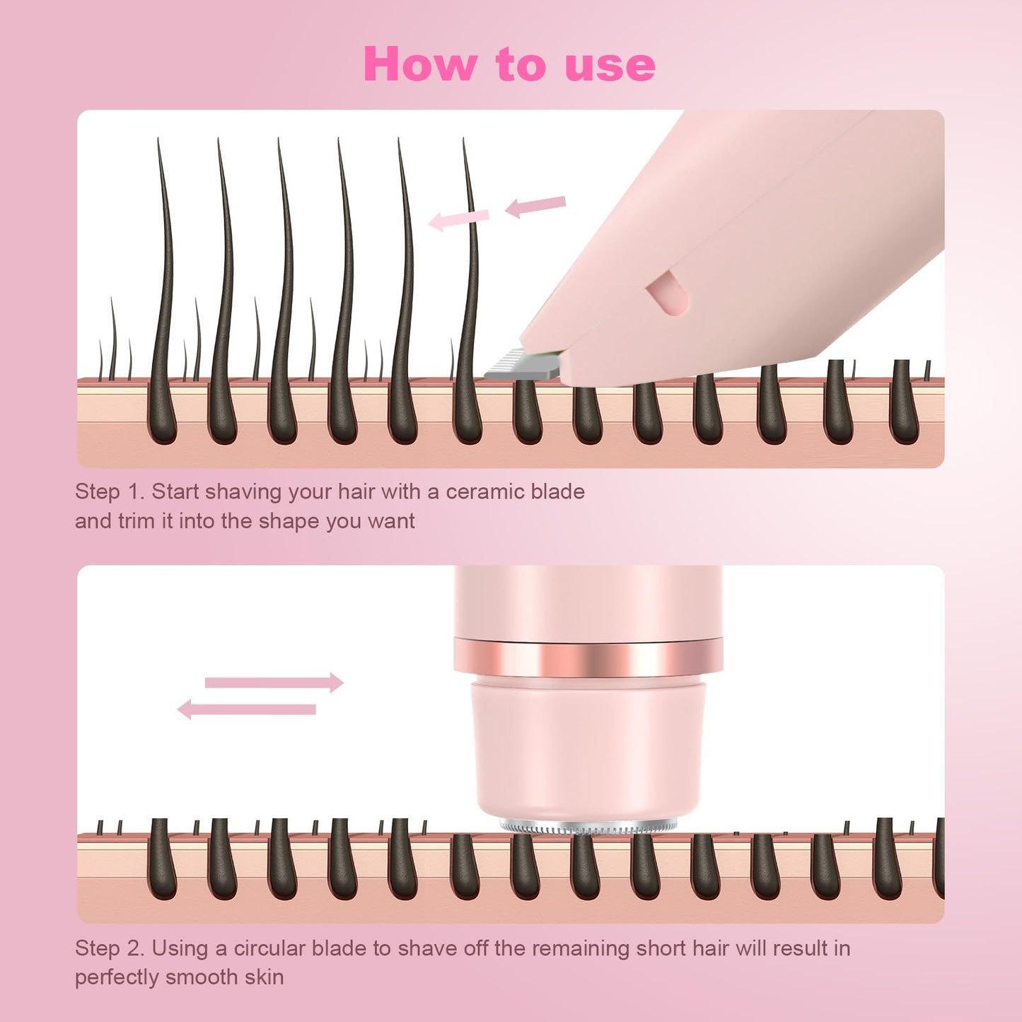 ZaraaTraders 2025 New Bikini Trimmer for Women